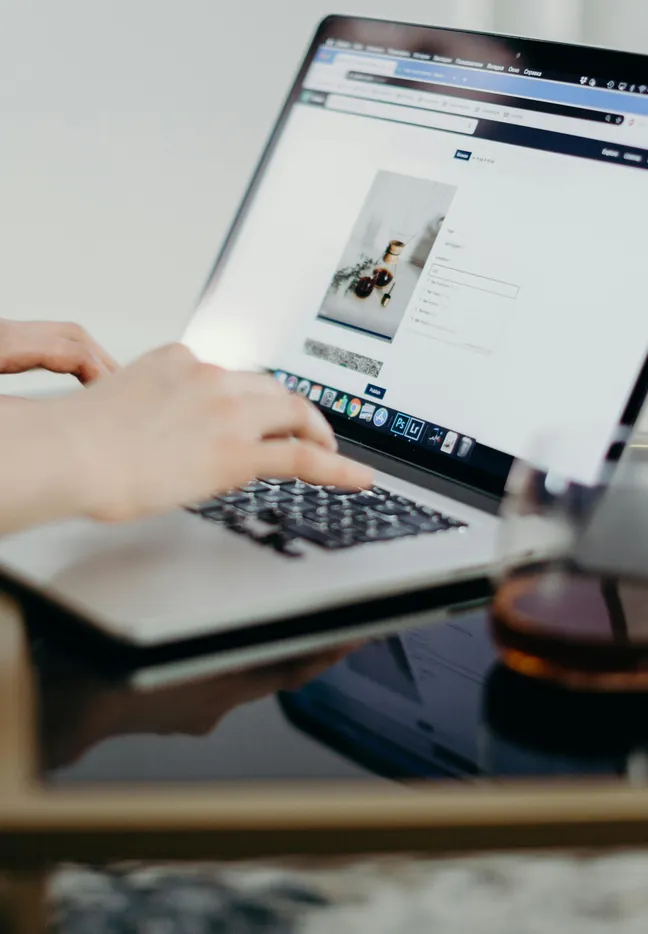 business owner managing local business profile